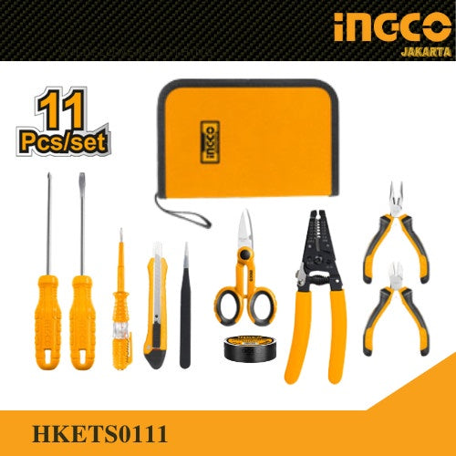 TOTAL 11Pcs Electricians Tools Set (TKETS0111)