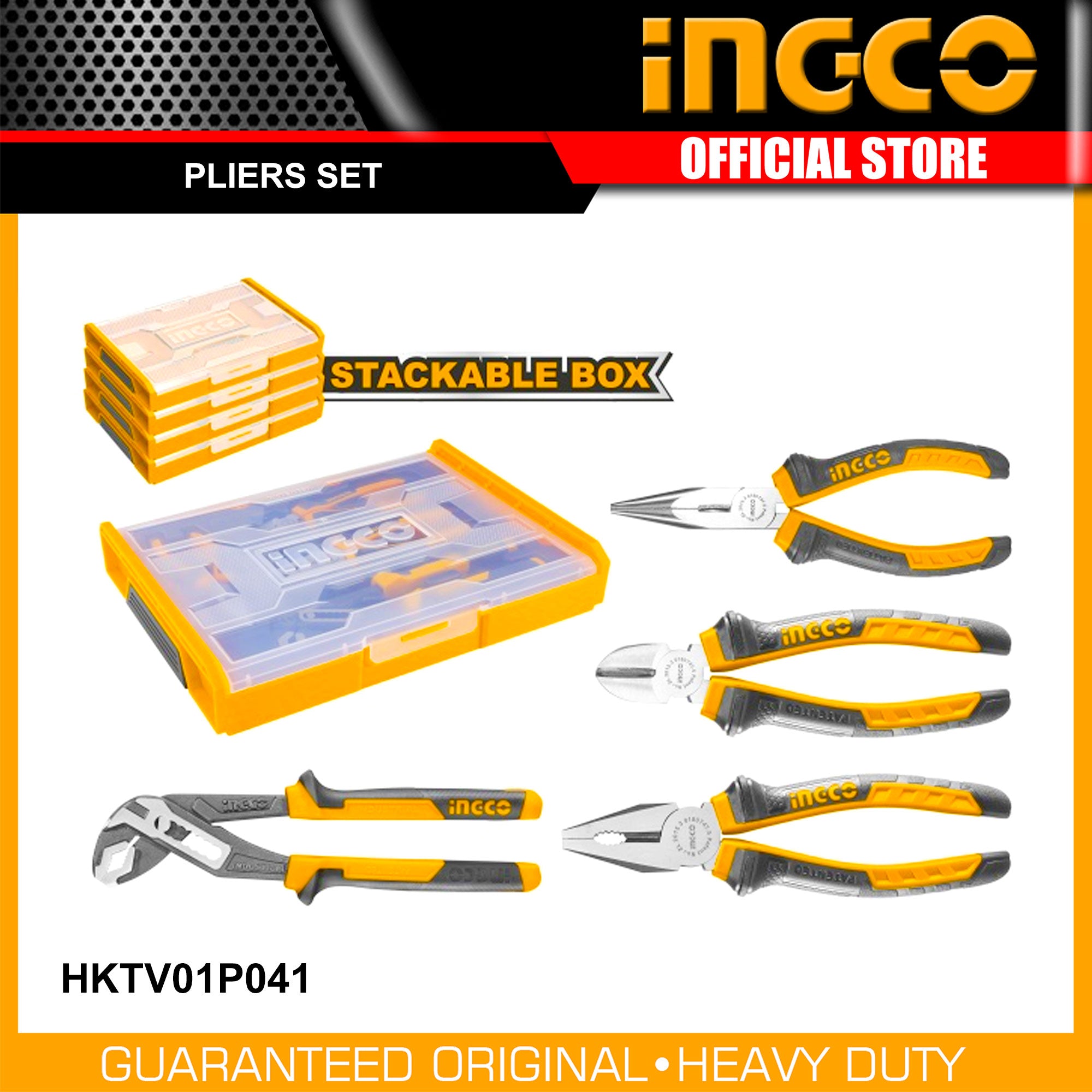 TOTAL 6PCS MINI PLIERS SET (THT1K0511)