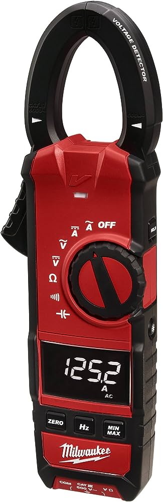 Milwaukee Clamp Meter for Elecrtricians 32mm Jaw Opening Cat III 600v 2237‐40