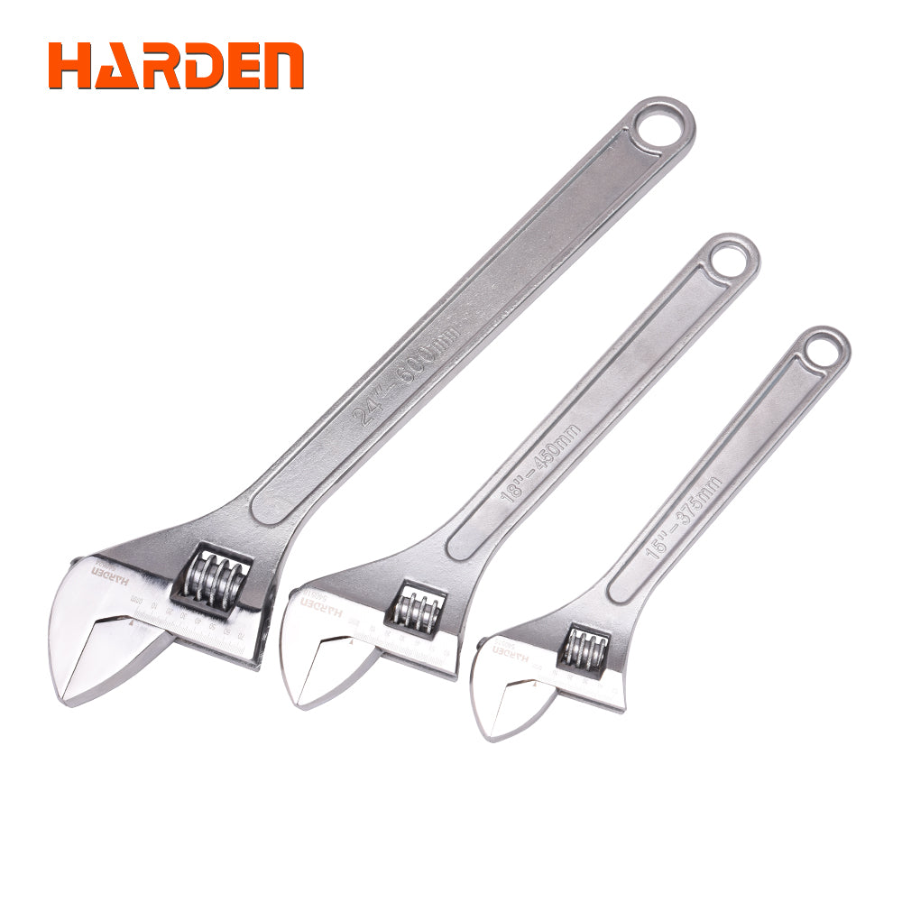 Harden Adjustable Wrench Carbon Steel