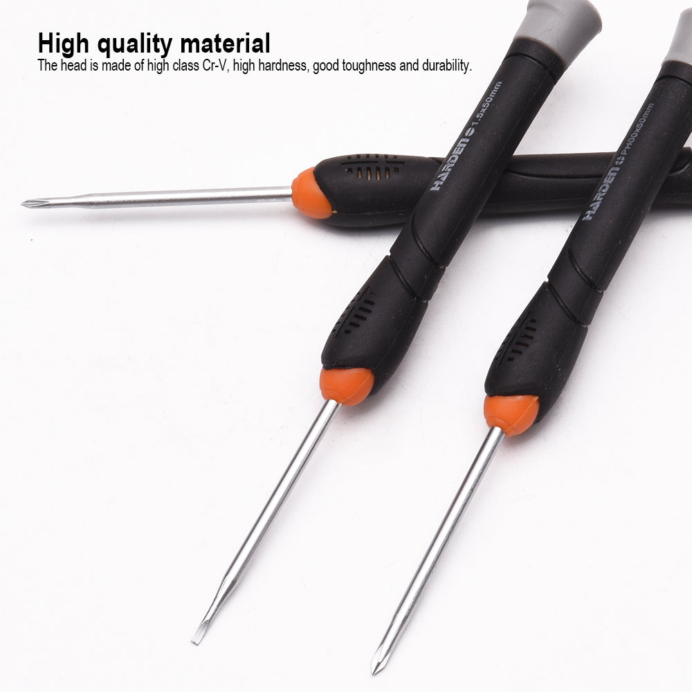 Harden 6Pcs CRV Precision Screwdriver Set 550123