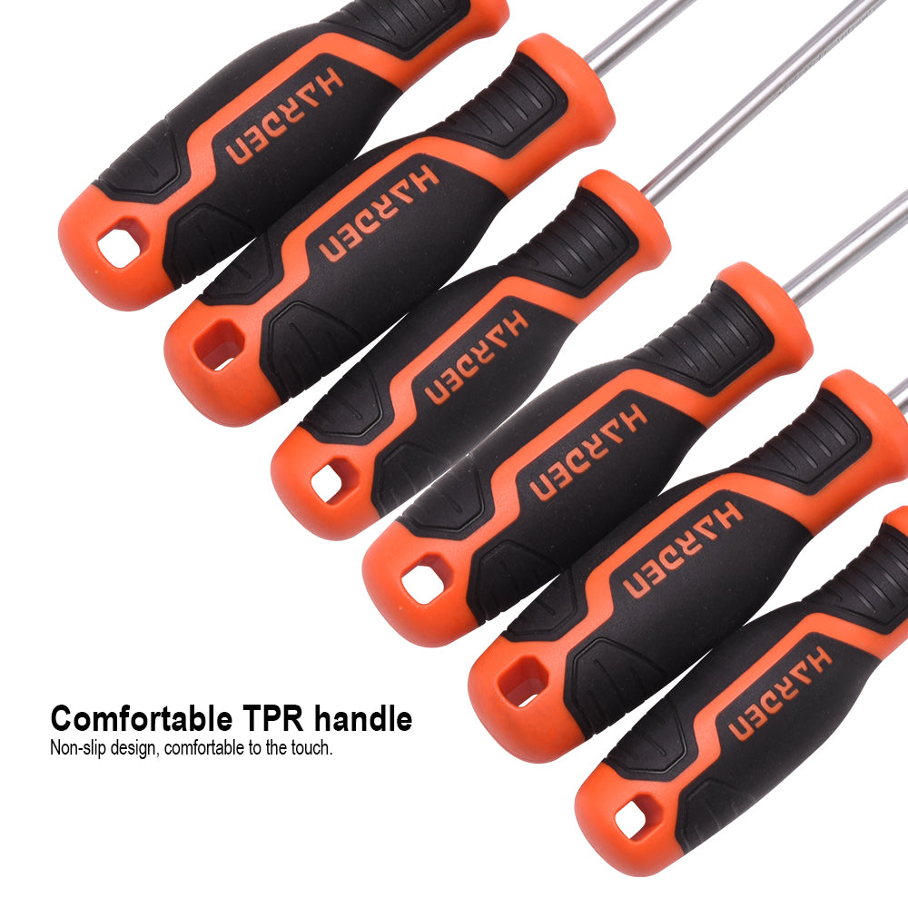 Harden 2Pc Screwdriver Set *6x100mm, Ph2x100mm