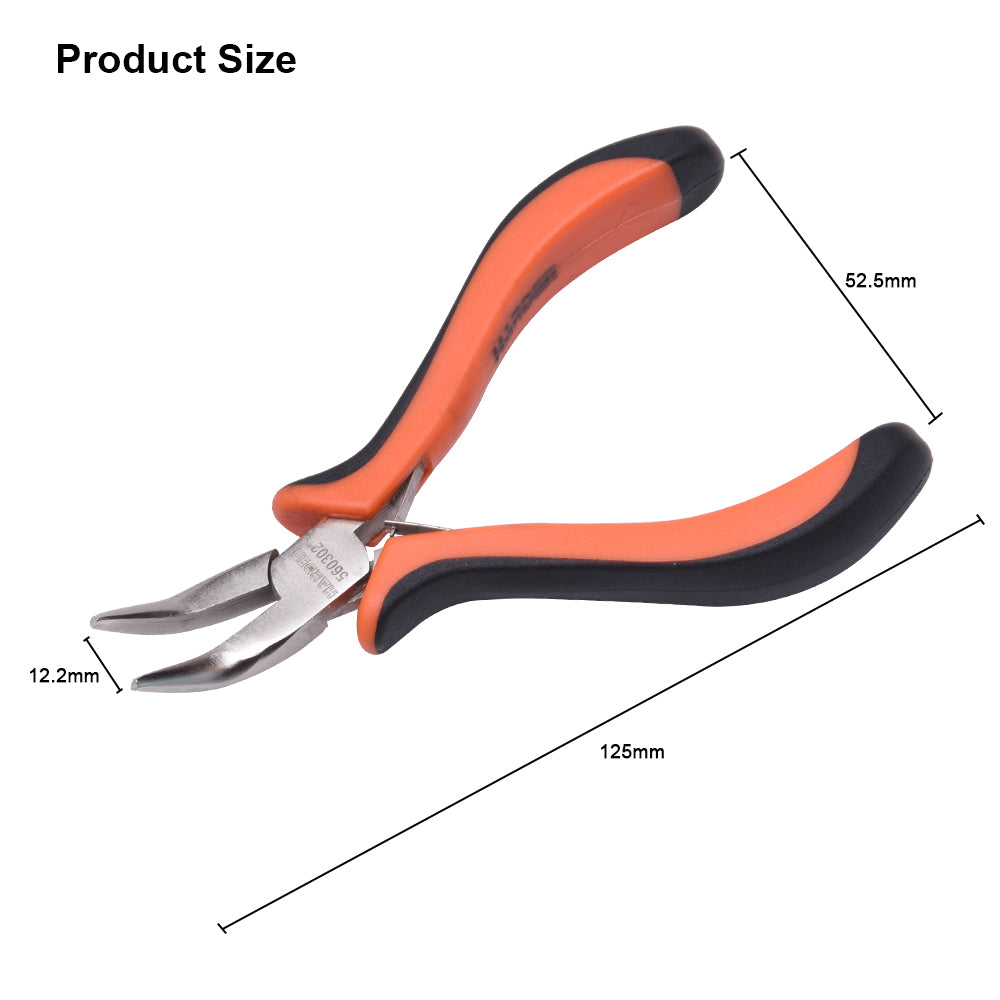 Harden Mini Bent Nose Plier 4.5"