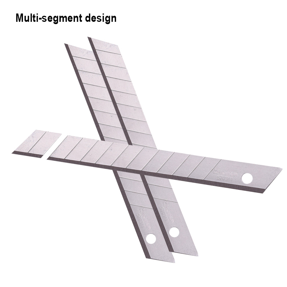 Harden 10Pcs 9x80mm Knife Blade 570341