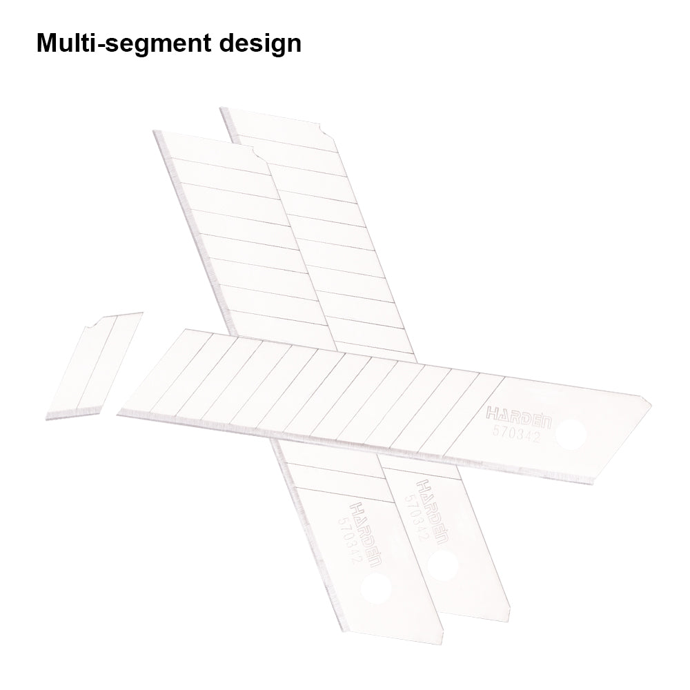 Harden 10Pcs 18x100mm Knife Blades 570342