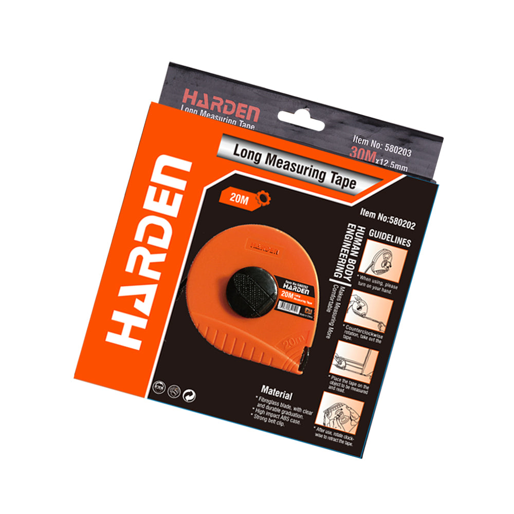 Harden Long Measuring Tape 30mx12.5mm