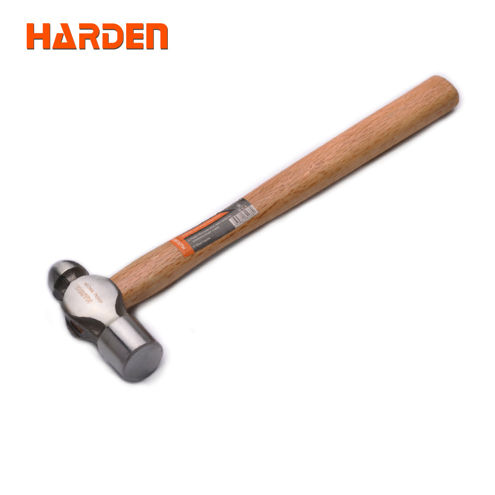 Harden Ball Pein Hammer with Oak Wood 0.91kg