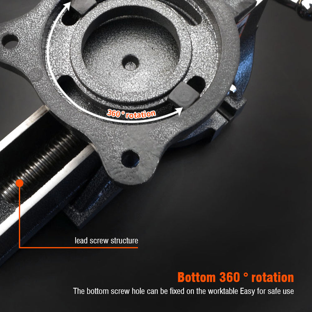 Harden 5'' Heavy Duty Table Vice