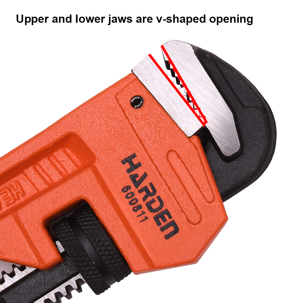 Harden Heavy Duty Pipe Wrench 8" 600810