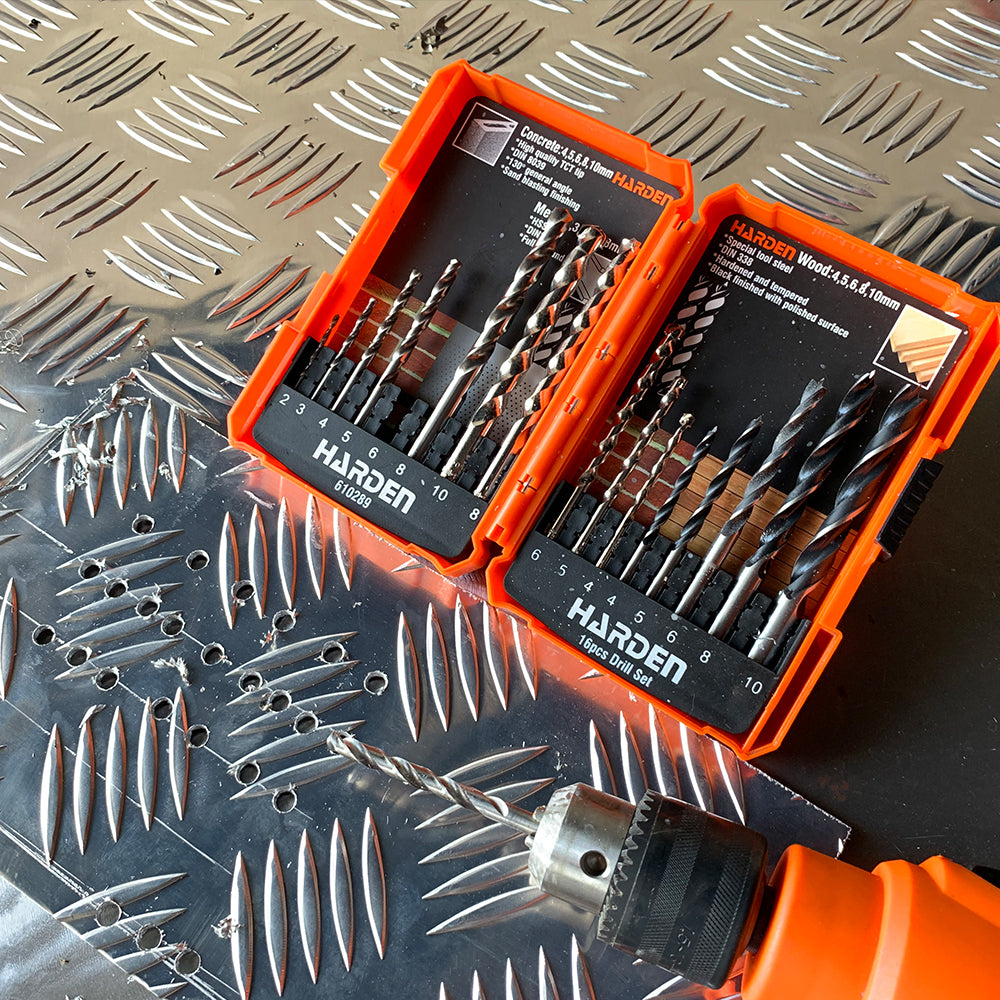 Harden 16pcs Drill bit Set