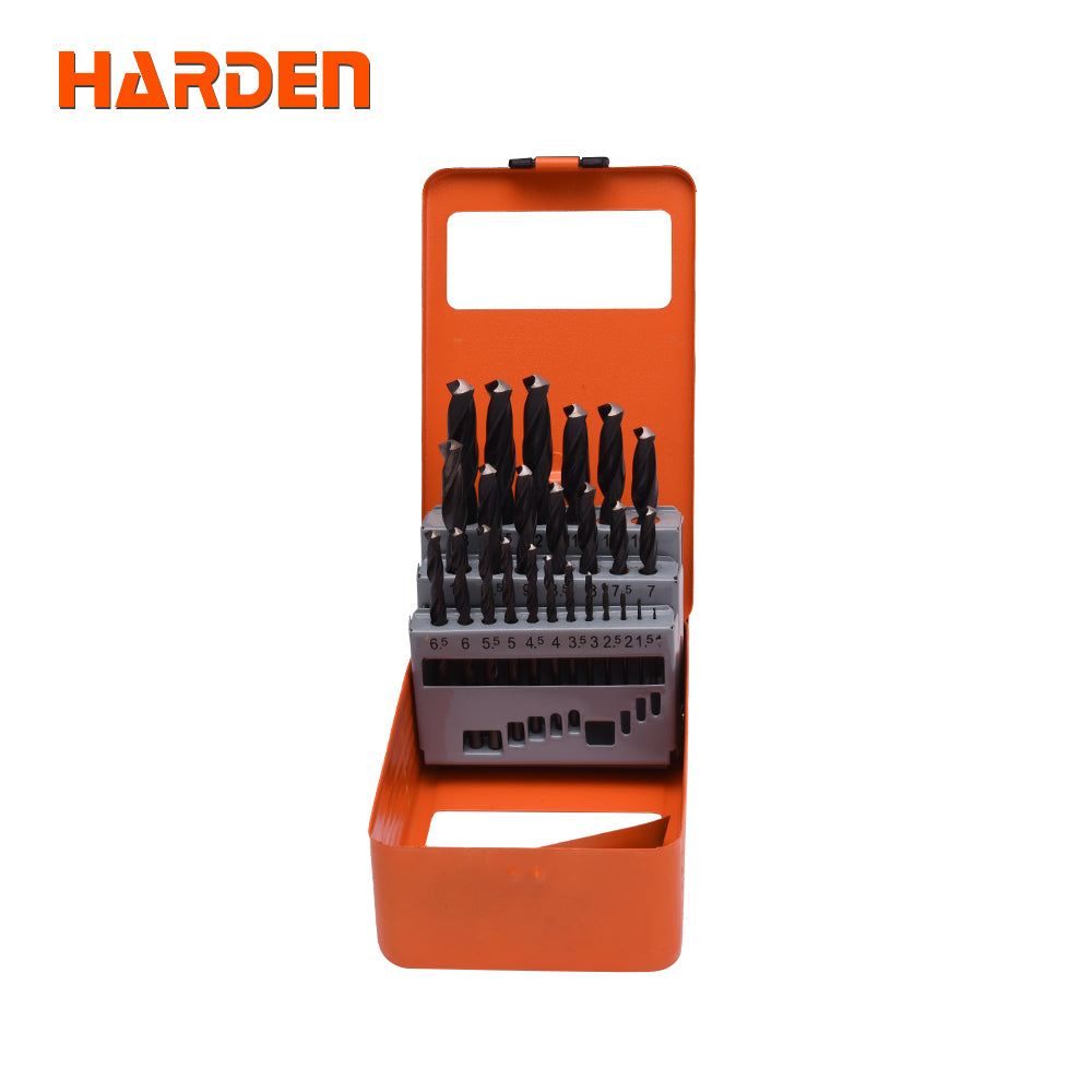 Harden 25Pcs Twist Drill Set