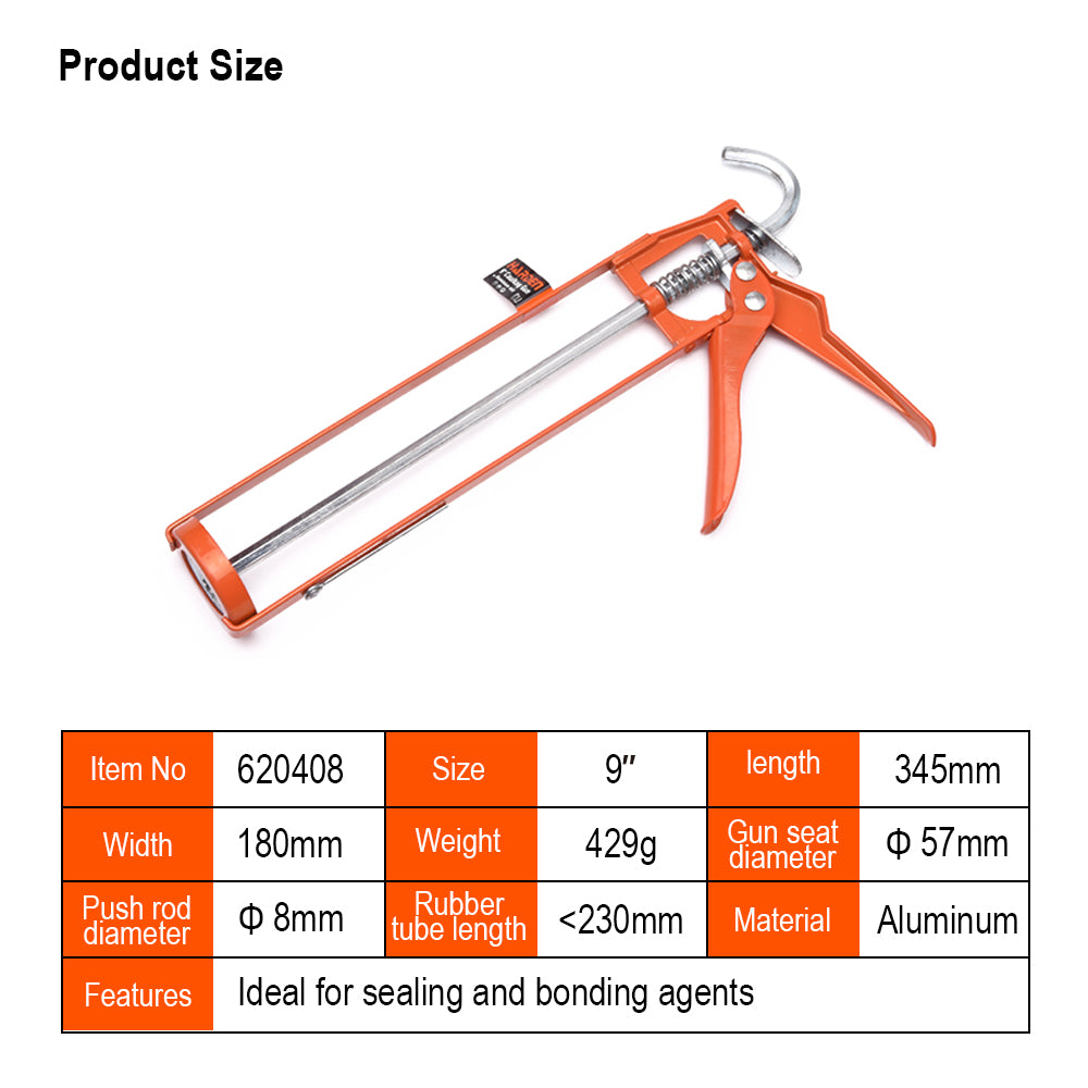 Harden 9'' Caulking Gun 620408