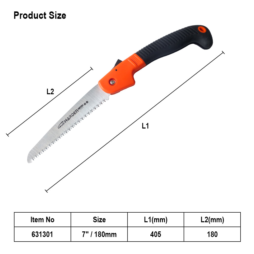 Harden Folding Saw 180MM