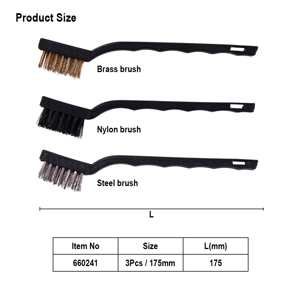 Harden 3Pcs Brush Set 175mm