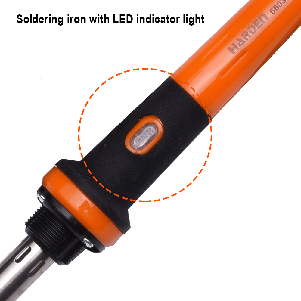 Harden Soldering Iron With Light