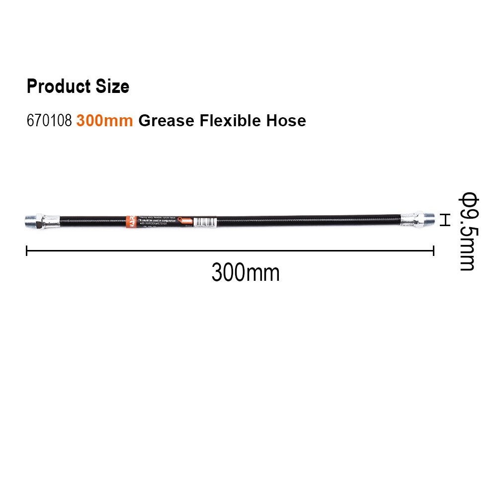 Harden Grease Flexible Hose 300mm