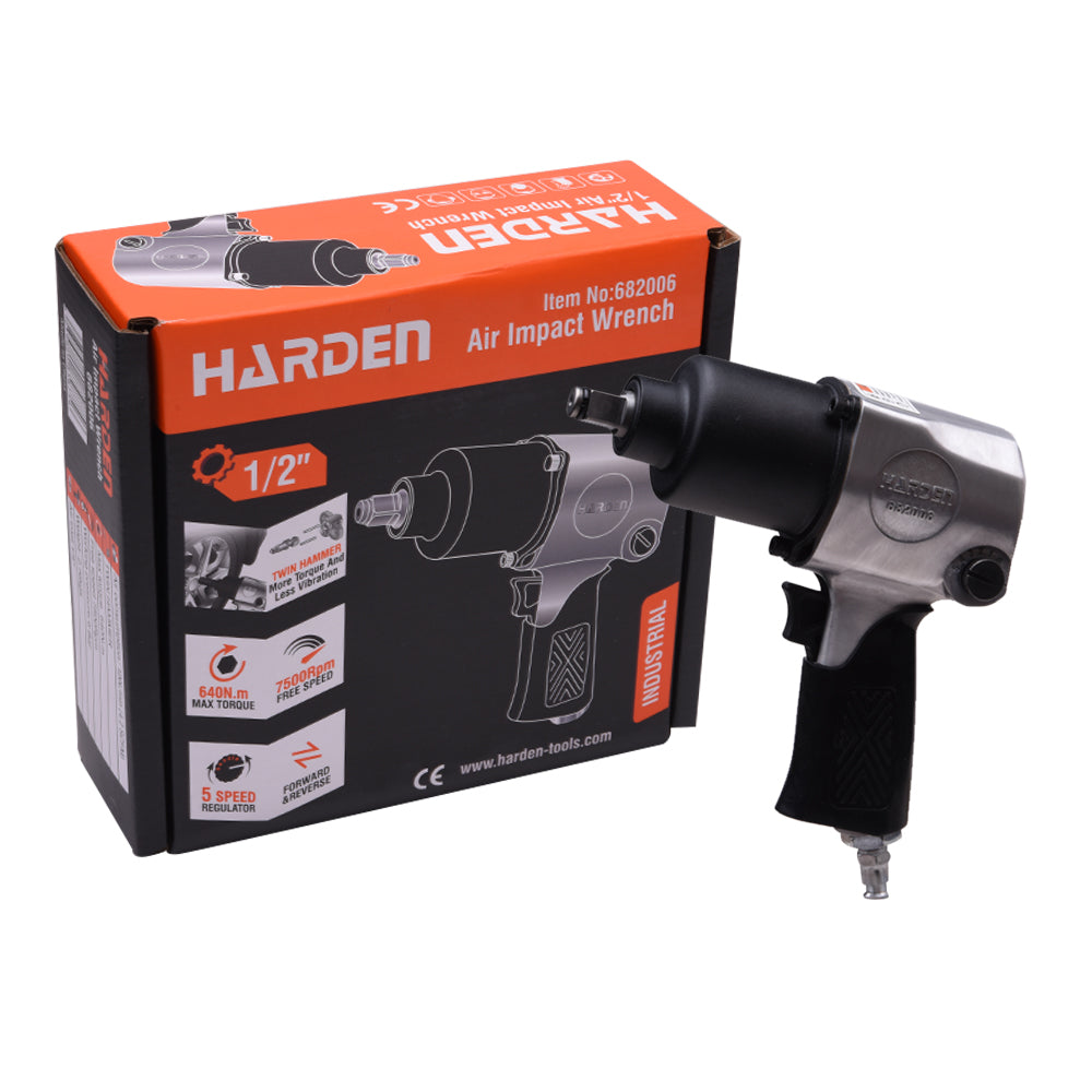 Harden 1/2" Air Impact Wrench 682006