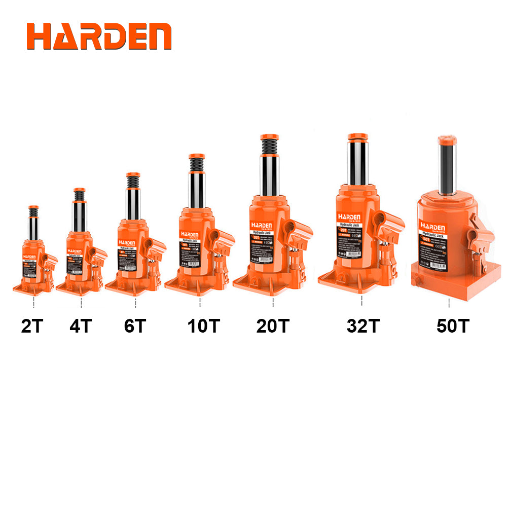 Harden 2Ton Hydraulic Bottle Jack 730102