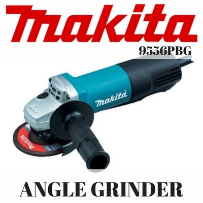 Makita 4'' Angle Grinder (Paddle Safety Dead Man Switch) 840W 9556PBG