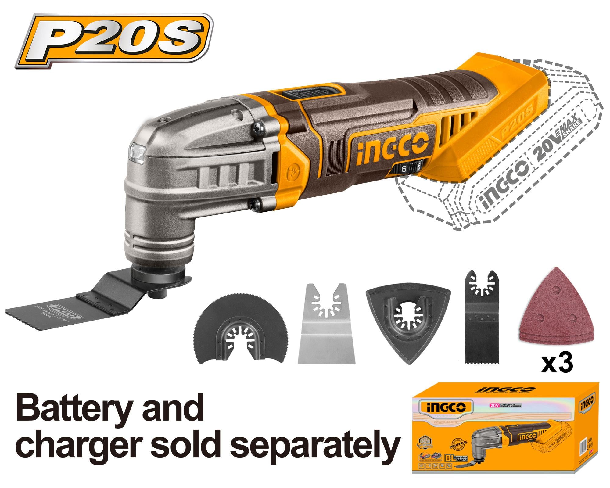 Ingco Cordless multi-tool  CMLI2022