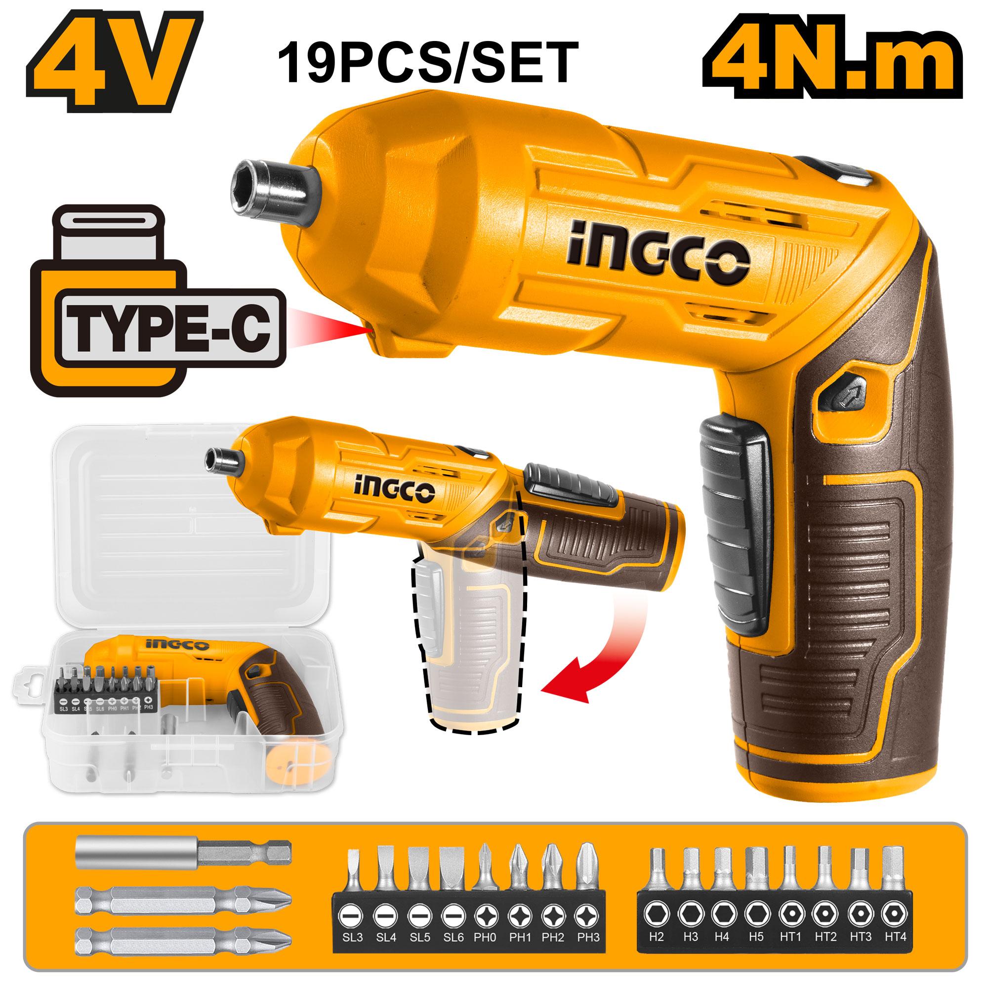 Ingco Cordless screwdriver 25mm CSDLI0442