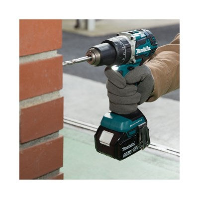 Makita Brushless Heavy Duty Compact Hammer Driver Drill 18V DHP484RTE