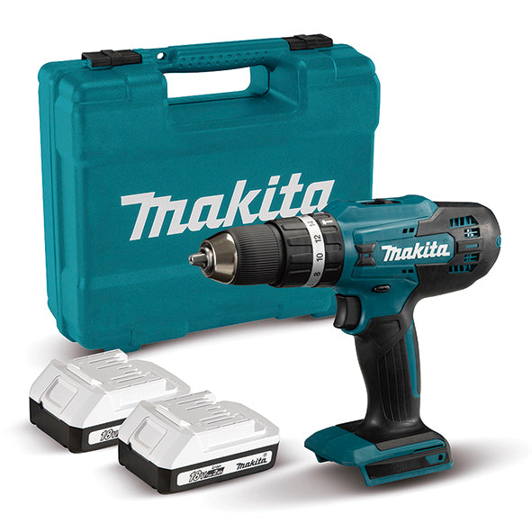 Makita Cordless Hammer Driver Drill 18V 1/2 Inch HP488D006