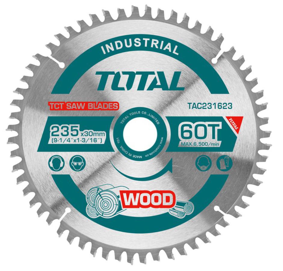 Total TCT saw blade 235mm TAC231623