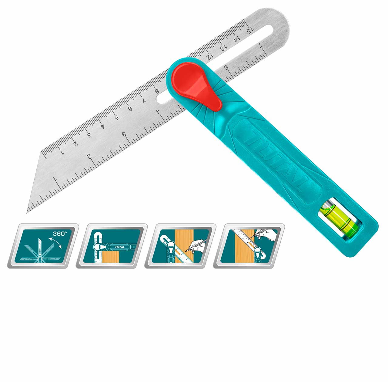 Total Angle square 180mm TAHS181511