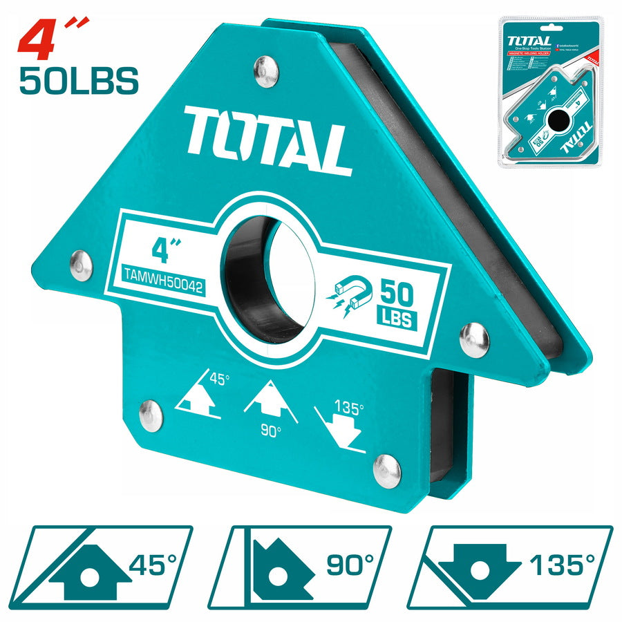 Total Magnetic welding holder 50lbs 4" TAMWH50042