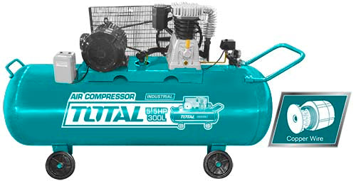 Total Air compressor 3 Phase 4100W 300L TC1553002