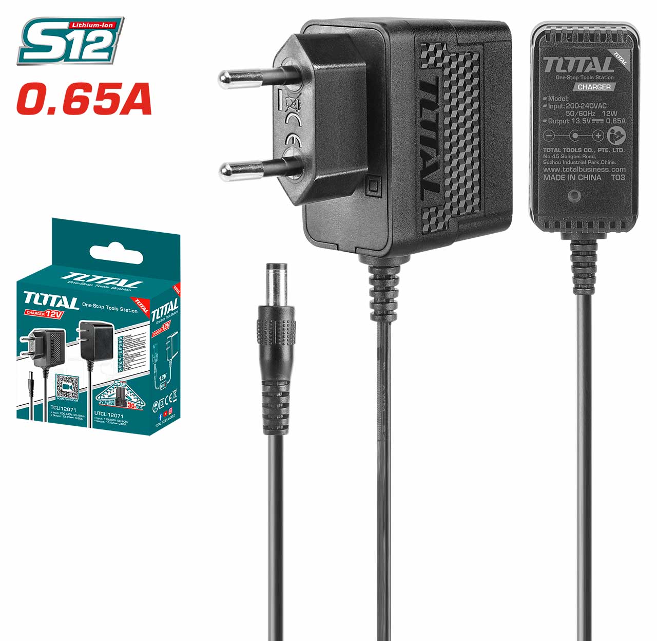 Total Charger 12V TCLI12071