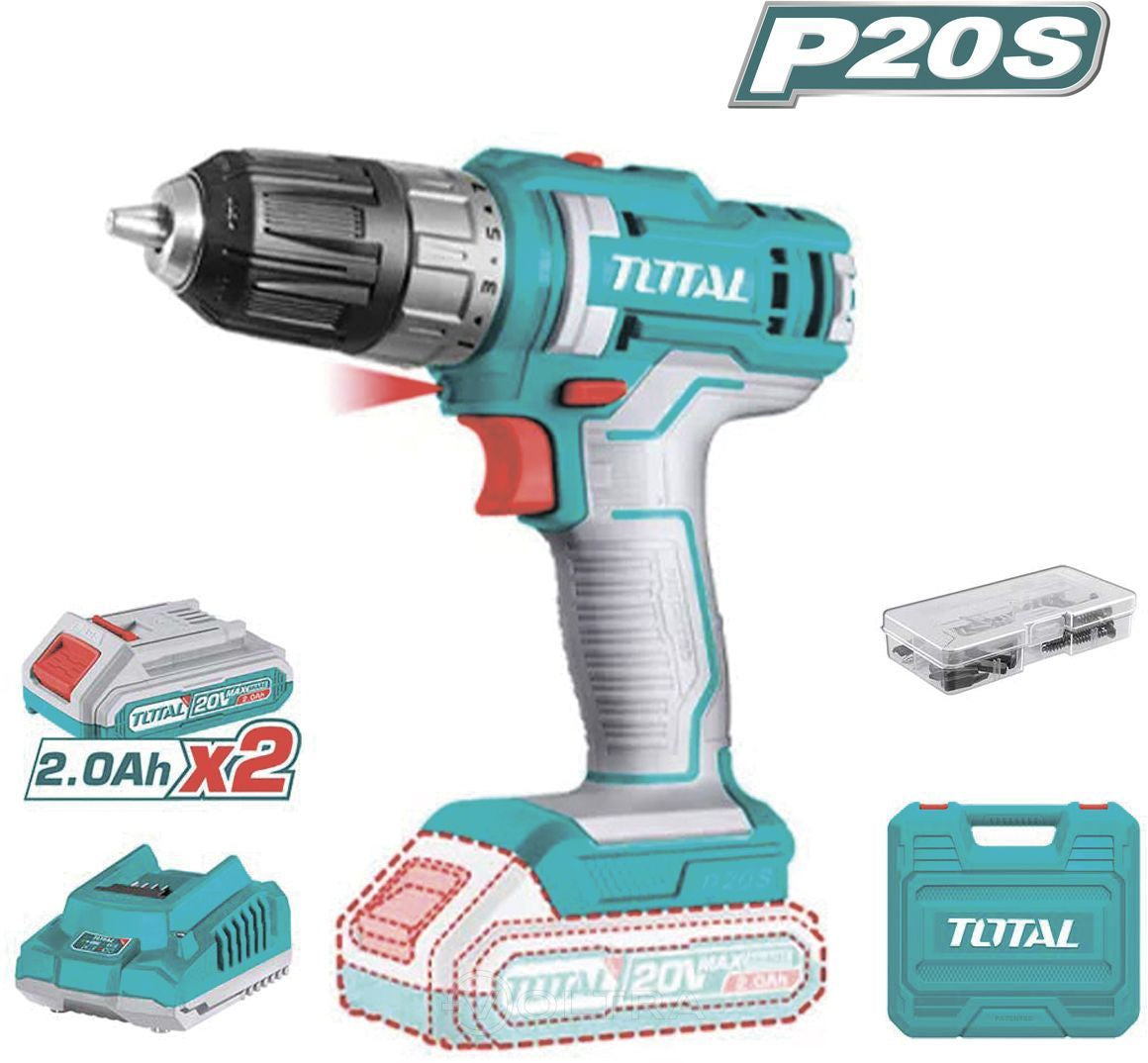 Total Lithium Ion Cordless Drill 20V TDLI200528