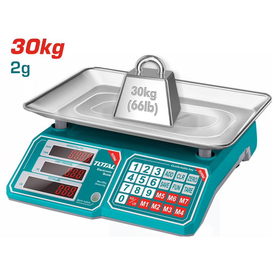 Total Electronic scale 30kg TESA3301