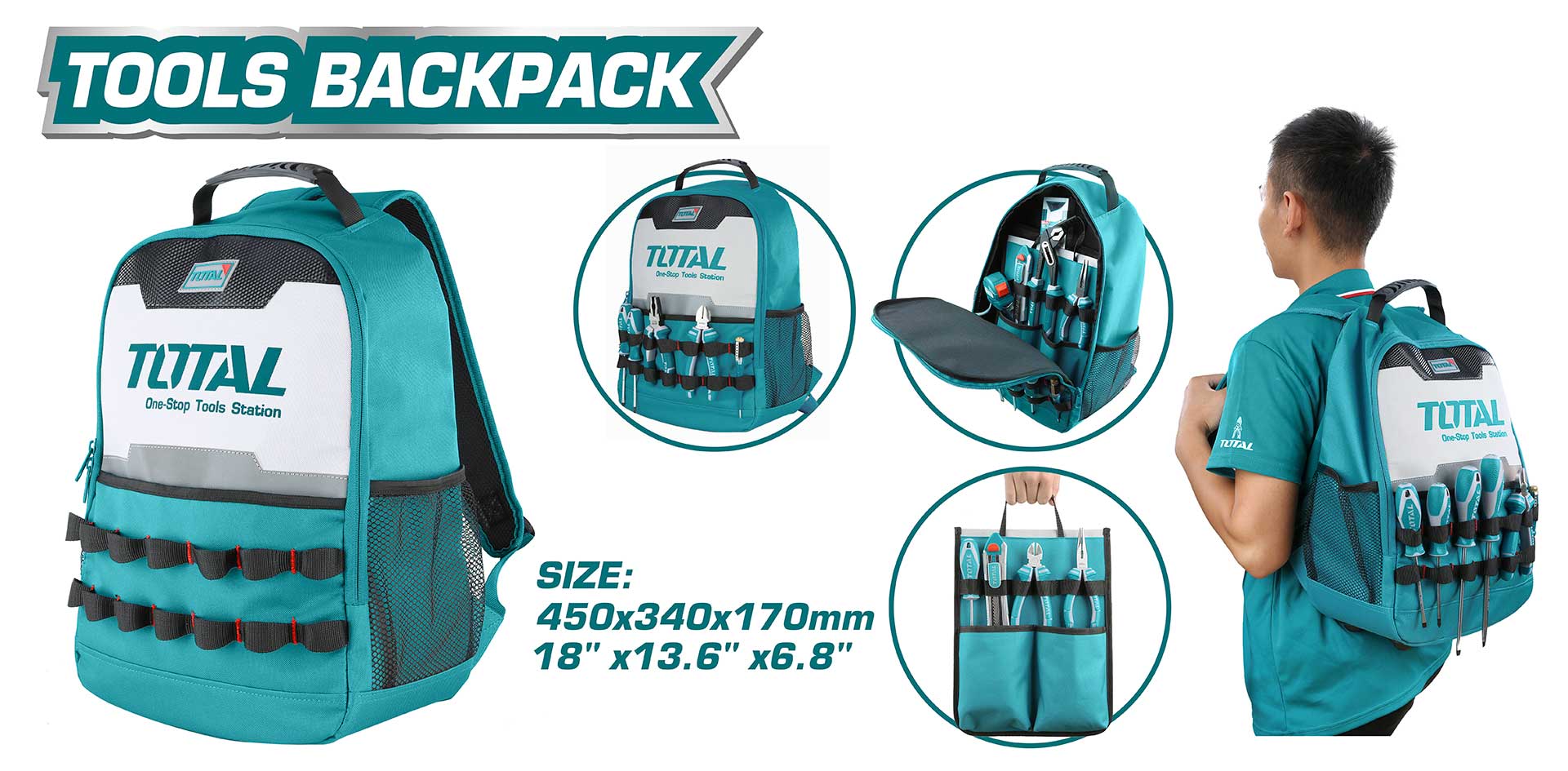 Total Tools Backpack 20kg THBP0201