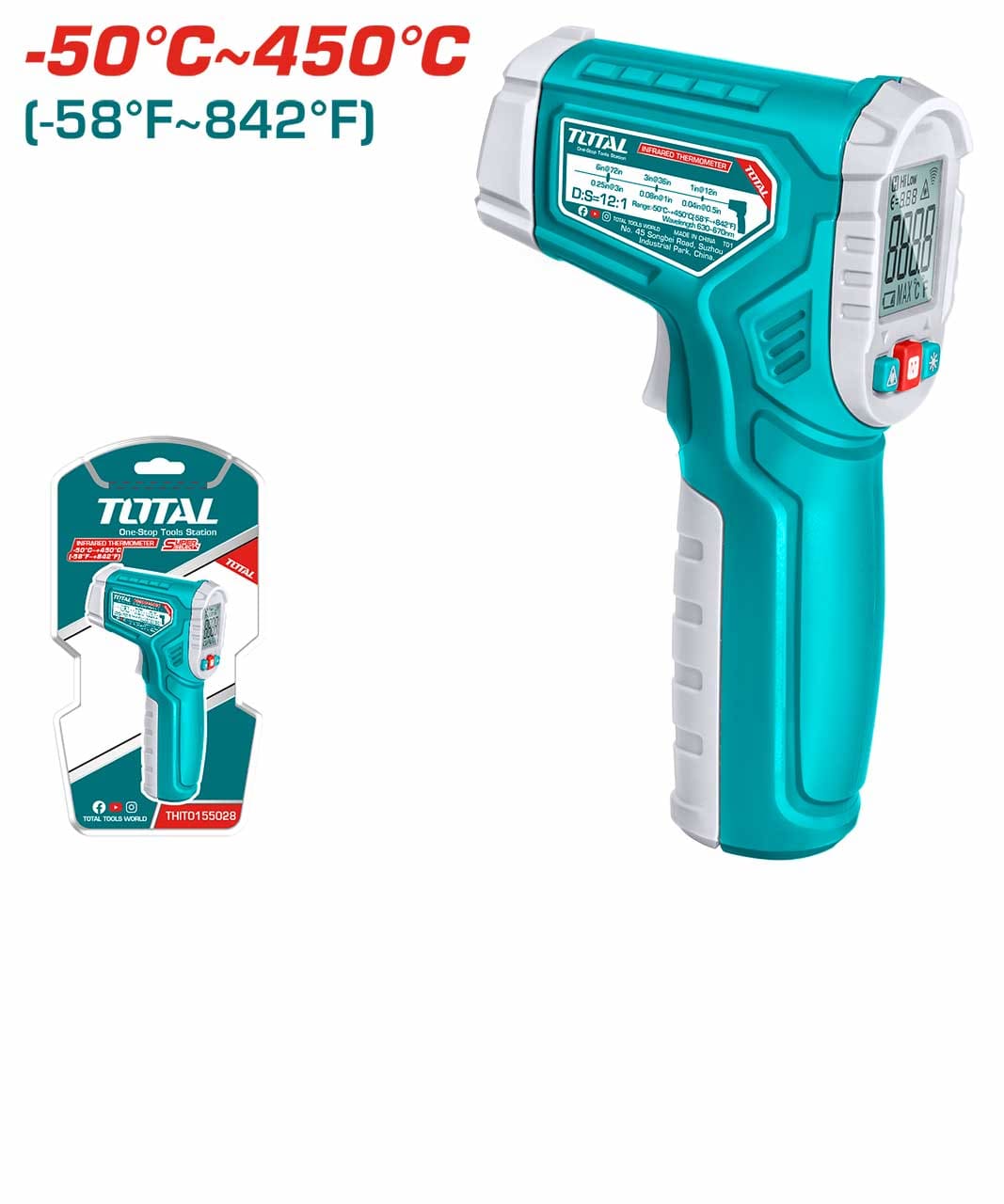 Total Infrared thermometer THIT0155028