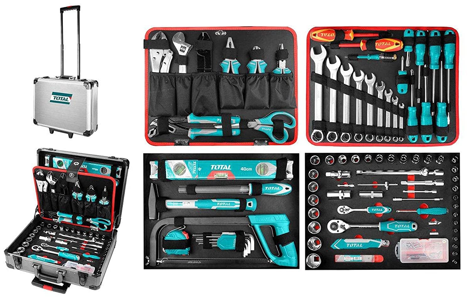 Total 147 Pcs handtools set THKTHP21476