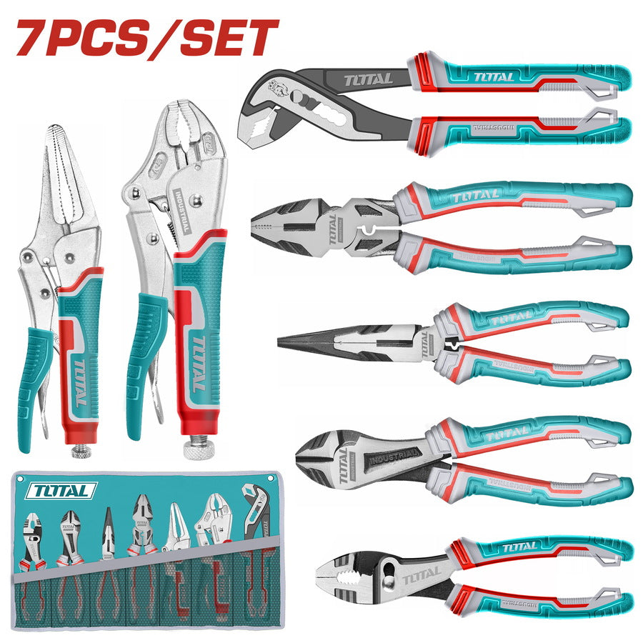 Total 7 Pcs Pliers set TOS23055