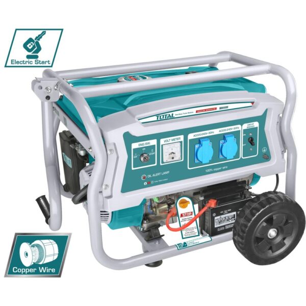 Total Gasoline generator 3.5KW TP135006E