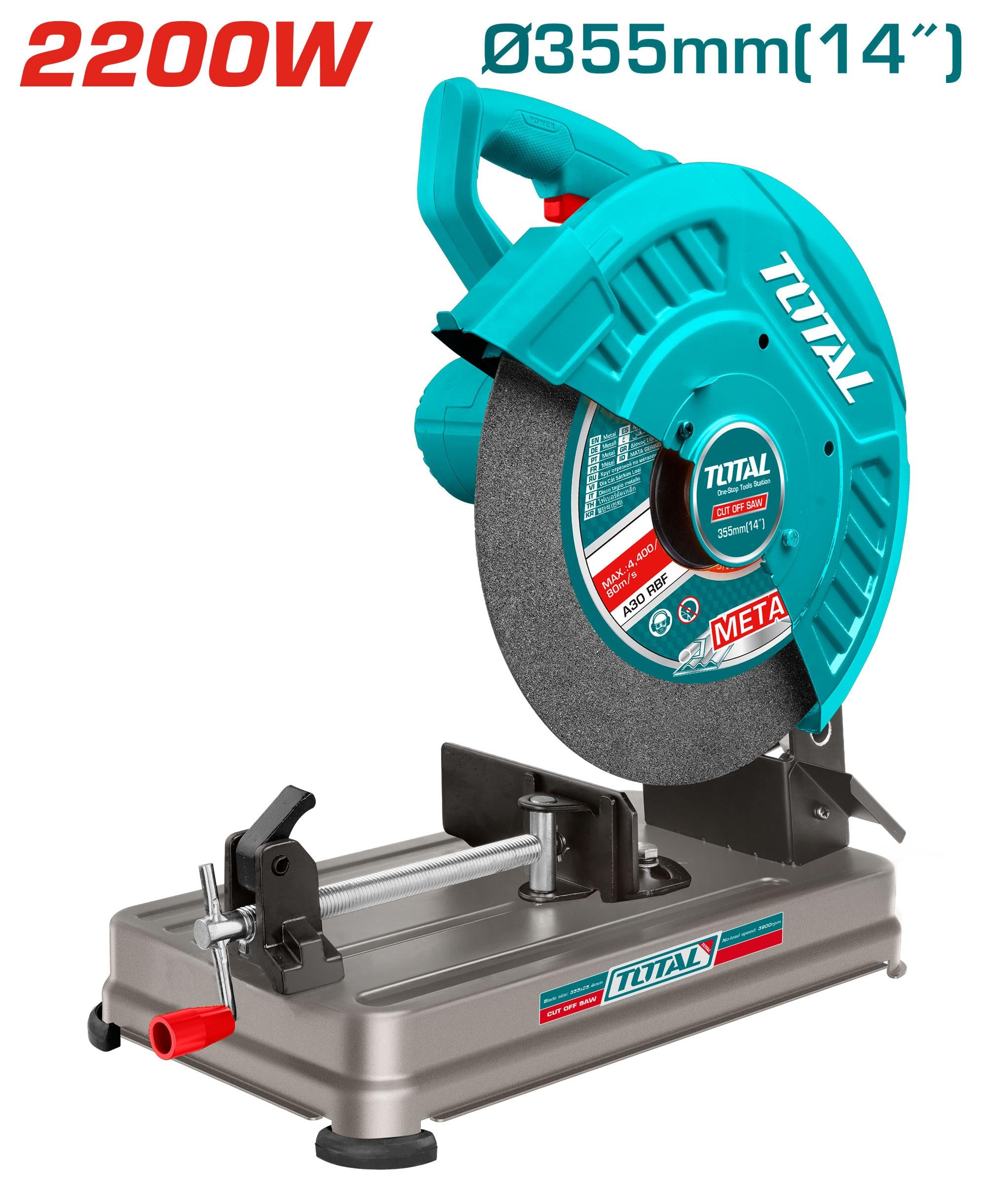 Total Cut off saw 2200W TS223558