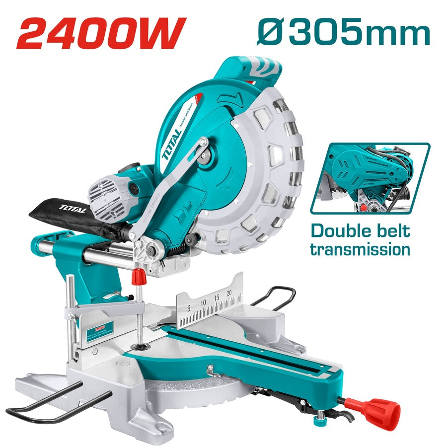 Total Mitre saw 2400W 305mm TS42183057