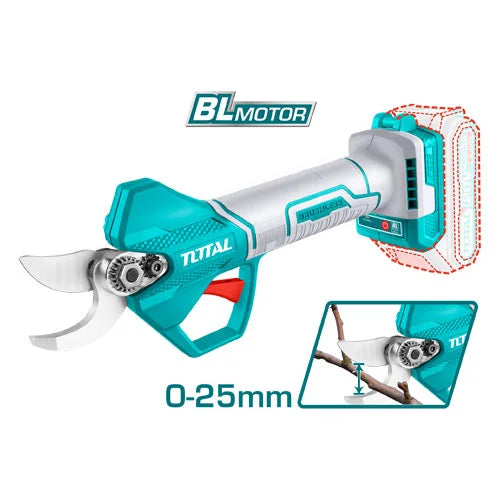 Total Lithium-Ion gauge straight shear (Cordless Pruner) 20V Brushless Motor TSSLI20258