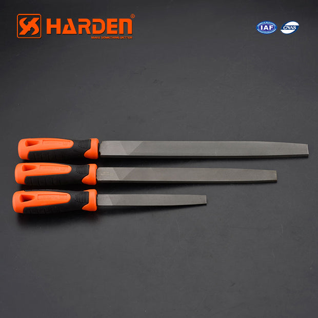 Harden Flat smooth file with soft handleSize12"