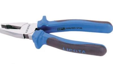 LICOTA MADE IN TAIWAN COMBINATION PLIER EUROPEAN TYPE 8"