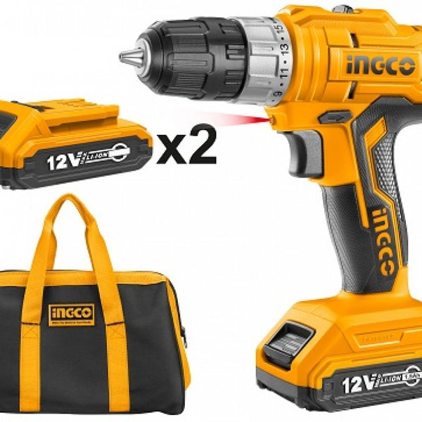 Ingco cordless outlet drill 12v