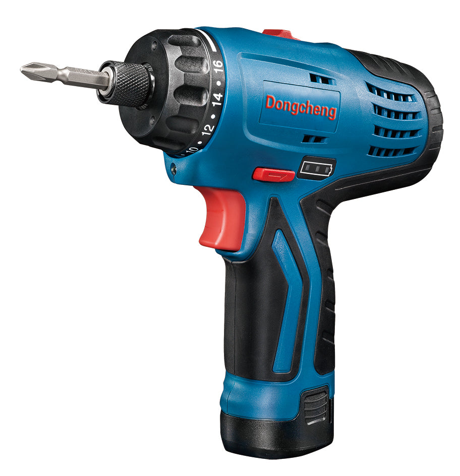 DONGCHENG CORDLESS SCREWDRIVER, 12V