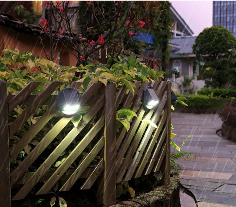 Butterfly wing lighting Solar LED Fence light