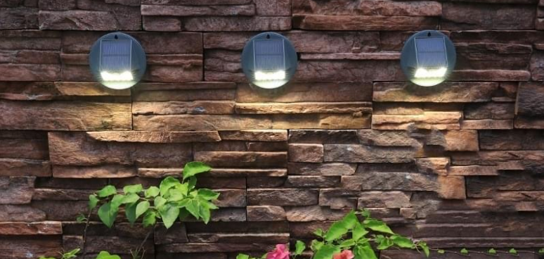 Butterfly wing lighting Solar LED Fence light