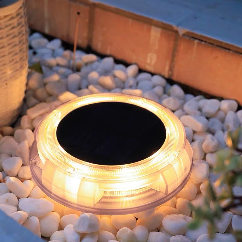 Solar Deck garden inground light