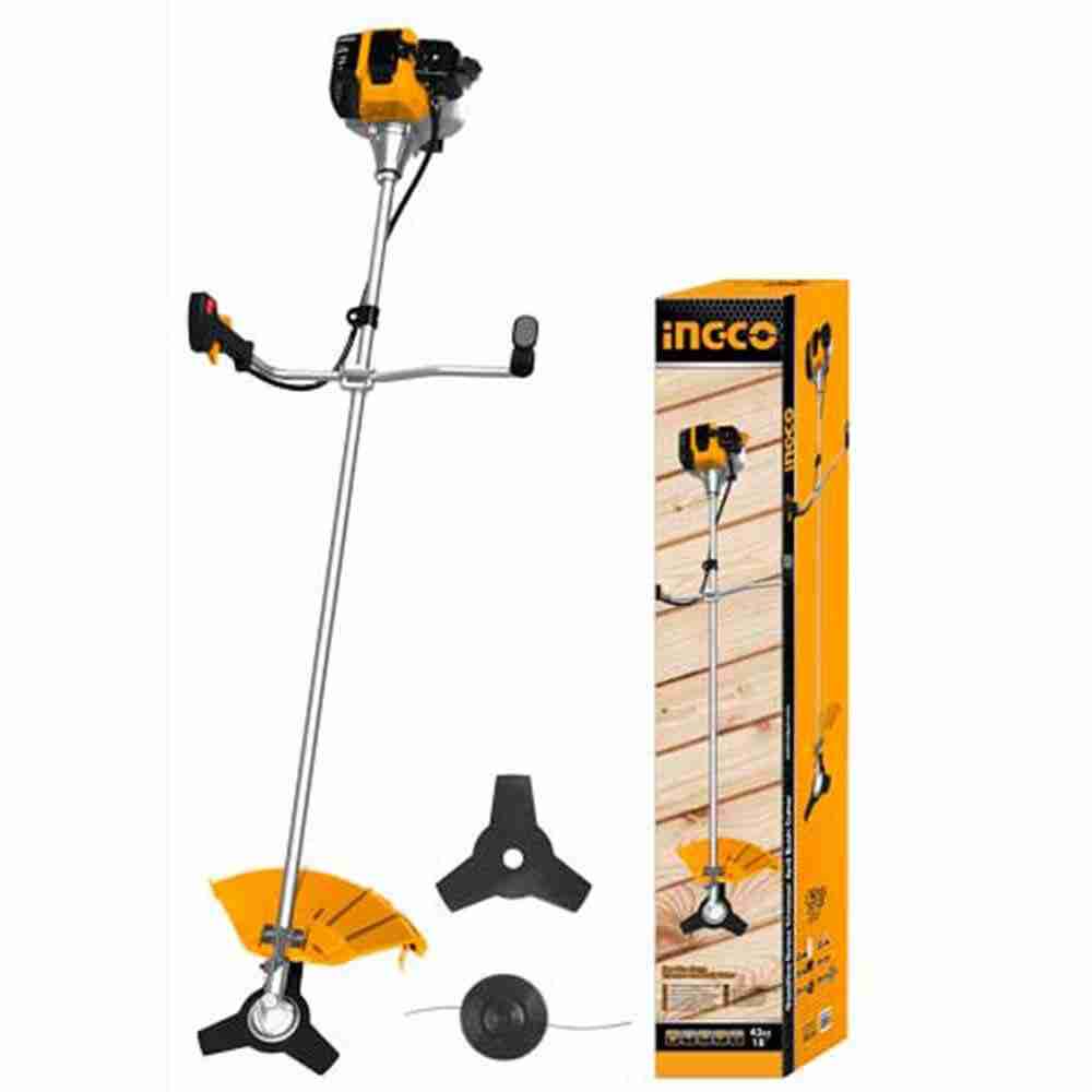 Ingco Gasoline grass trimmer and bush cutter 52cc GBC5524411